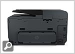 HP Officejet Pro 8610 e-All-in-One Back View
