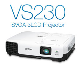 VS230 SVGA 3LCD Projector