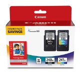 Canon Office Products PG-240XL/CL-241XL with Canon GP502 Glossy Photo Paper - Combo Pack Ink